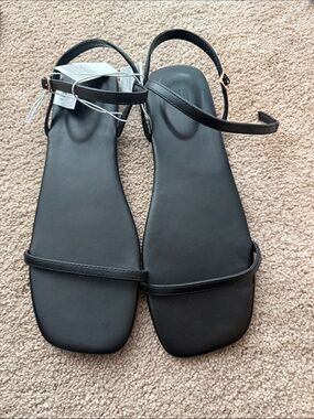 Minimal ankle strap sandals